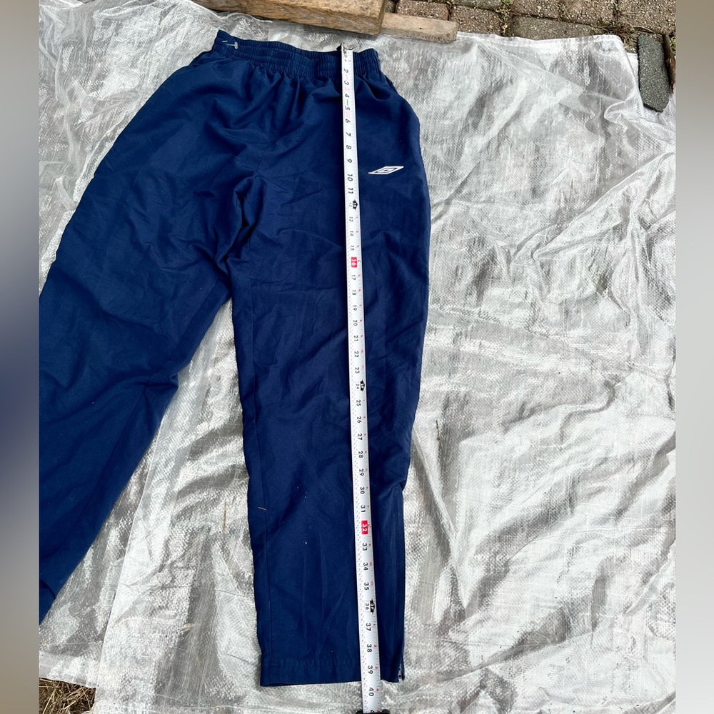 Umbro women’s track pants Sz Medium blue - Picture 6 of 8